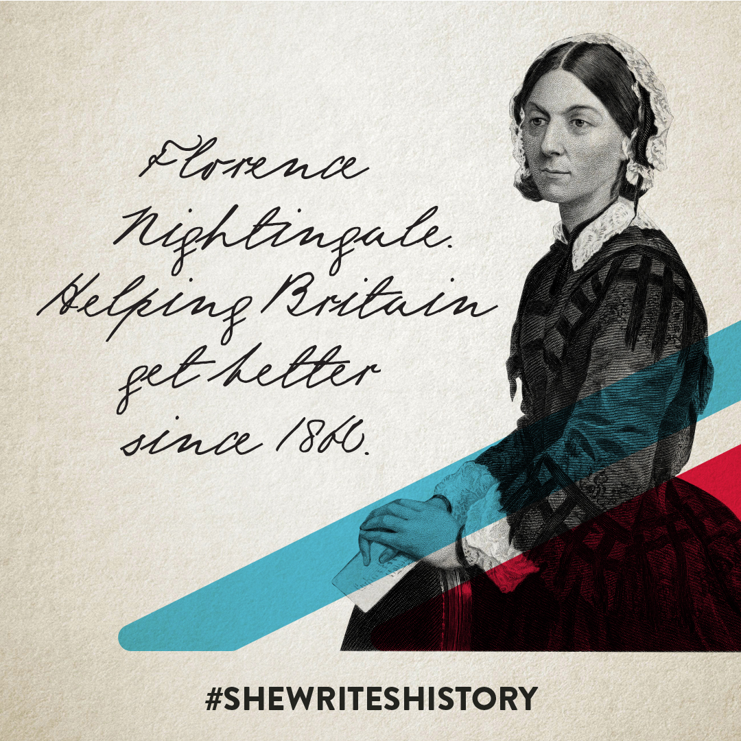 Florence Nightingale. Helping Britain get better since 1860