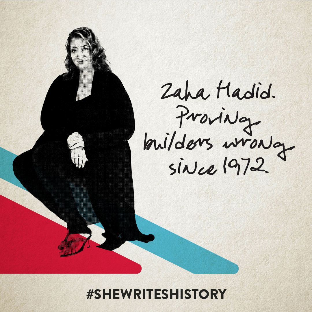 Zaha Hadid. Proving builders wrong since 1972